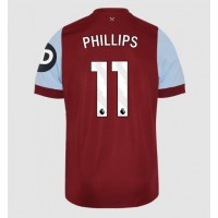 West Ham United Kalvin Phillips #11 Domáci futbalový dres 2023-24 Krátky Rukáv